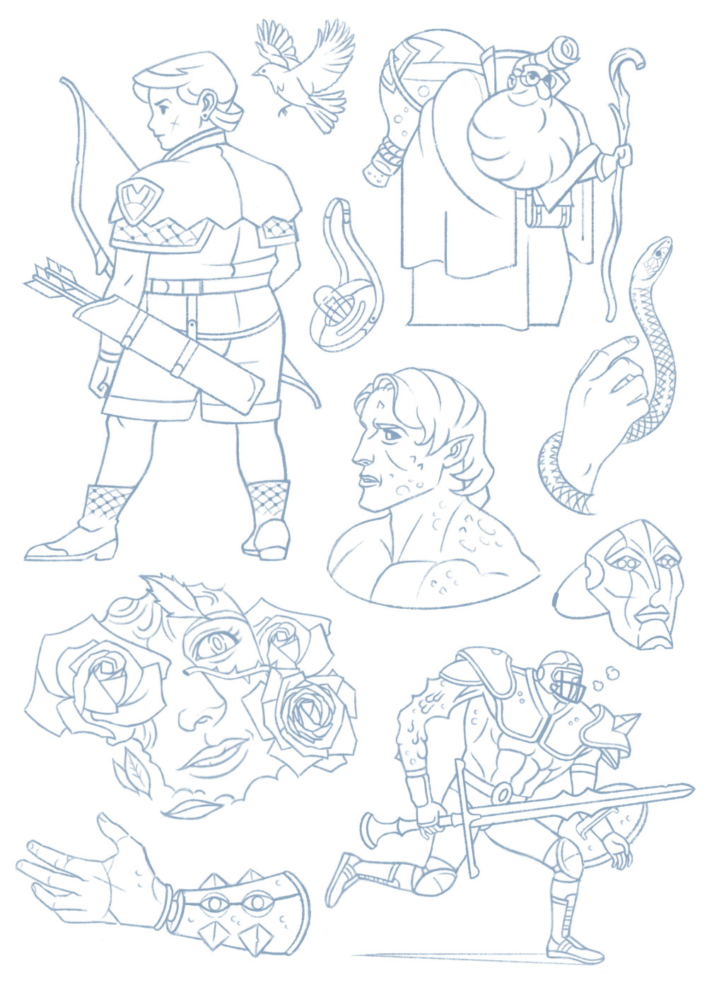 free-sketches-1 free-sketches-1